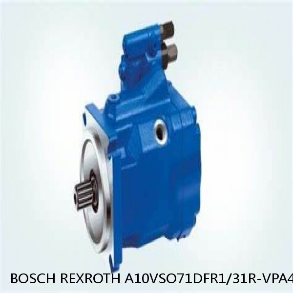 A10VSO71DFR1/31R-VPA42K68 BOSCH REXROTH A10VSO VARIABLE DISPLACEMENT PUMPS