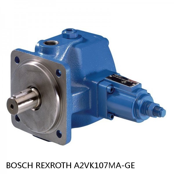 A2VK107MA-GE BOSCH REXROTH A2VK VARIABLE DISPLACEMENT PUMPS