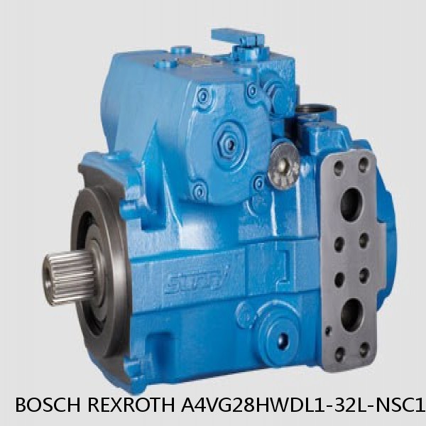 A4VG28HWDL1-32L-NSC10F045S-S BOSCH REXROTH A4VG VARIABLE DISPLACEMENT PUMPS