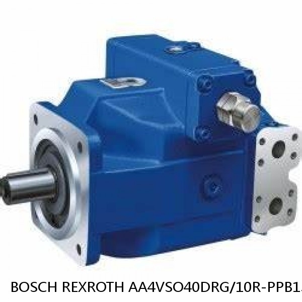 AA4VSO40DRG/10R-PPB13N BOSCH REXROTH A4VSO VARIABLE DISPLACEMENT PUMPS