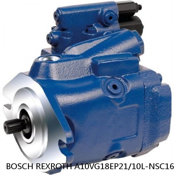 A10VG18EP21/10L-NSC16F003S BOSCH REXROTH A10VG AXIAL PISTON VARIABLE PUMP #1 small image