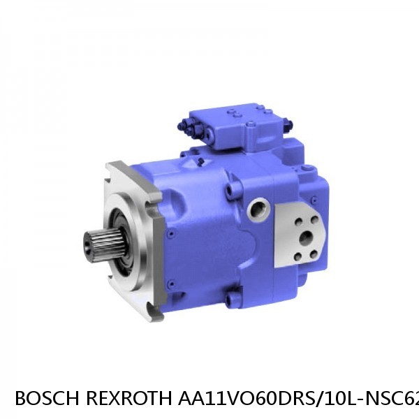 AA11VO60DRS/10L-NSC62N BOSCH REXROTH A11VO AXIAL PISTON PUMP #1 small image