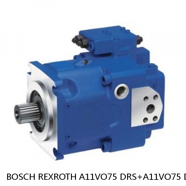 A11VO75 DRS+A11VO75 DRS BOSCH REXROTH A11VO AXIAL PISTON PUMP #1 small image