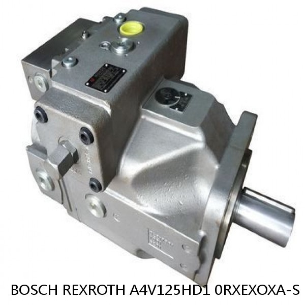 A4V125HD1 0RXEXOXA-S BOSCH REXROTH A4V VARIABLE PUMPS #1 small image