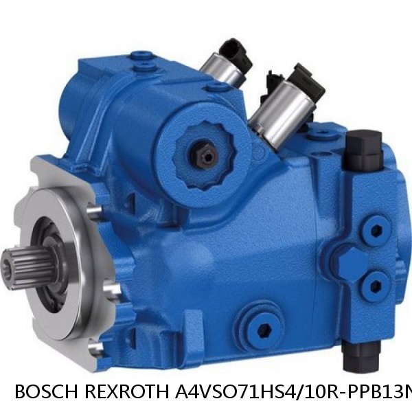 A4VSO71HS4/10R-PPB13N BOSCH REXROTH A4VSO VARIABLE DISPLACEMENT PUMPS