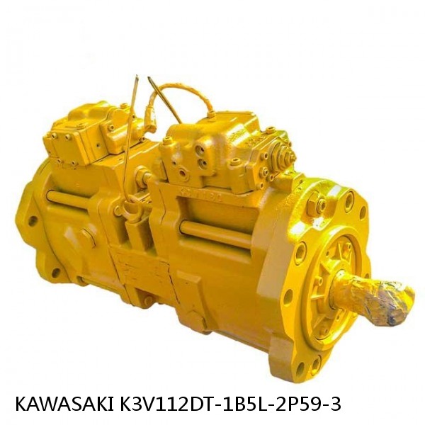 K3V112DT-1B5L-2P59-3 KAWASAKI K3V HYDRAULIC PUMP