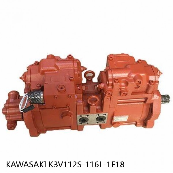 K3V112S-116L-1E18 KAWASAKI K3V HYDRAULIC PUMP #1 small image
