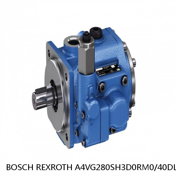 A4VG280SH3D0RM0/40DLNE4T21FB5S5AD0V-Y BOSCH REXROTH A4VG VARIABLE DISPLACEMENT PUMPS #1 image