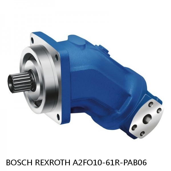 A2FO10-61R-PAB06 BOSCH REXROTH A2FO FIXED DISPLACEMENT PUMPS #1 image