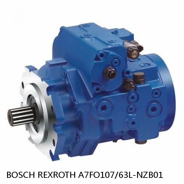 A7FO107/63L-NZB01 BOSCH REXROTH A7FO AXIAL PISTON MOTOR FIXED DISPLACEMENT BENT AXIS PUMP #1 image