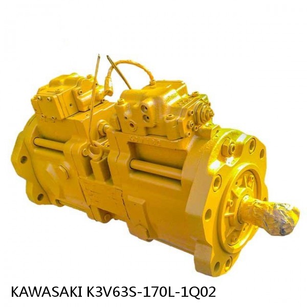 K3V63S-170L-1Q02 KAWASAKI K3V HYDRAULIC PUMP #1 image