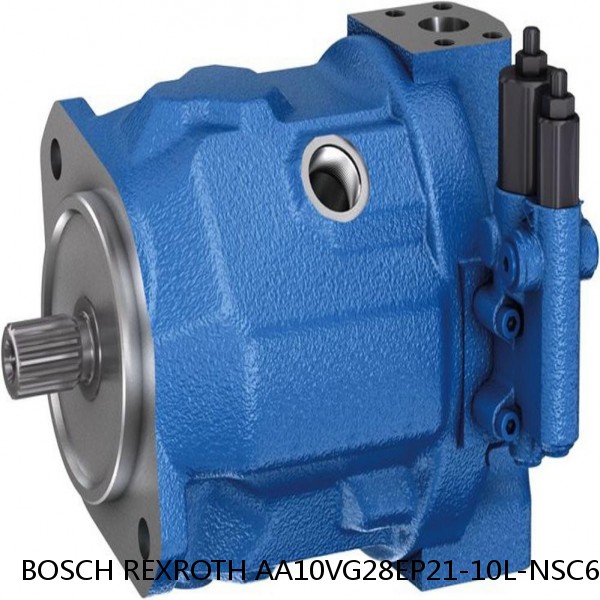 AA10VG28EP21-10L-NSC60F003S BOSCH REXROTH A10VG AXIAL PISTON VARIABLE PUMP #1 image